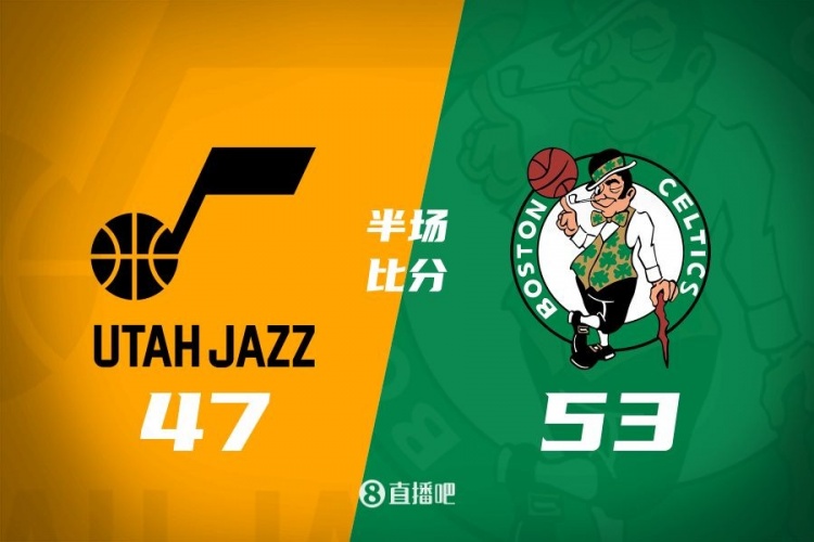 半場戰(zhàn)報：凱爾特人53-47爵士 懷特13分5板4助 塞克斯頓12分4助